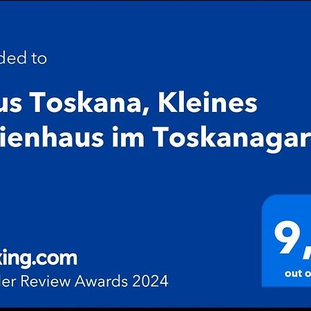 Haus Toskana, Kleines Ferienhaus Im Toskanagarten Bad Sulza Zewnętrze zdjęcie